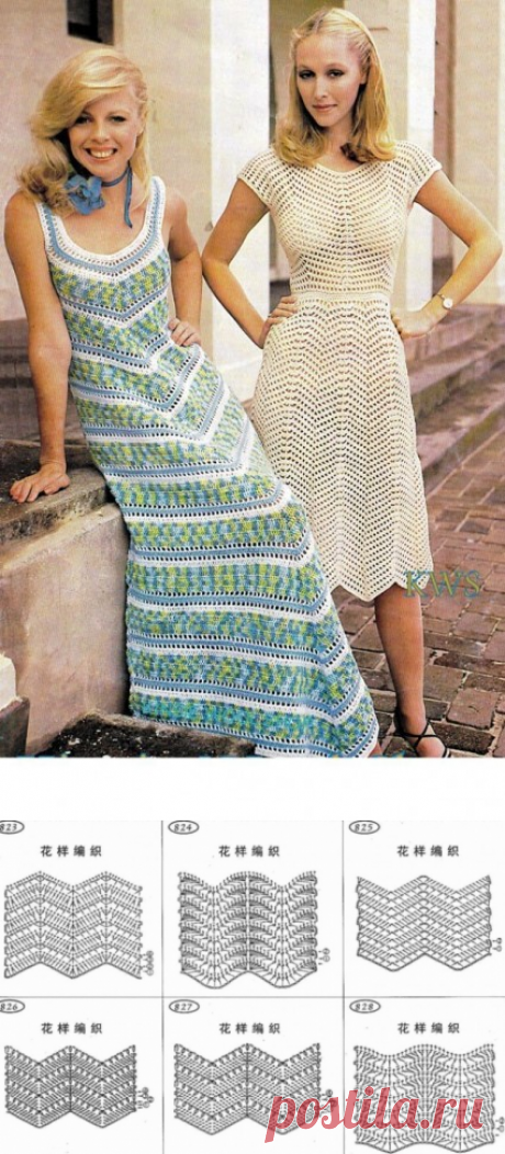 Симпатичные платья в винтажном стиле