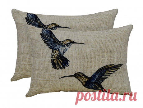 Amazon.com: RSH Decor - Juego de almohadas decorativas para interiores/exteriores: Jardín y Exteriores