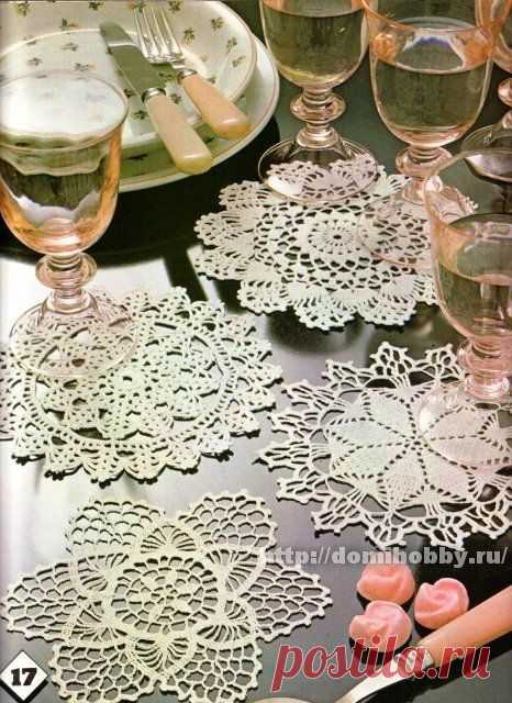 Снежинки в доме! / Вязание крючком / Вязаные крючком аксессуары