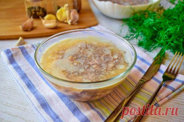 Холодец классический рецепт с фото пошагово и видео - 1000.menu