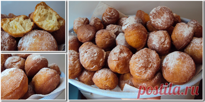 Вкуснейшие пышки-малышки