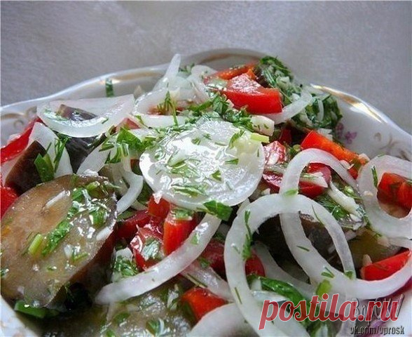 Быстрый рецепт маринованных баклажанов .