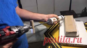 Самодельное приспособление для выдавливания силикона Для работы с герметиками в тубах (силикон, жидкие гвозди и т. д.) используются специальные пистолеты. Но что делать, если такого пистолета под рукой нет