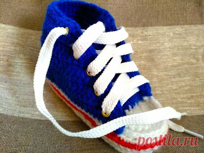 Секреты мастерицы. Вязаные кеды - отличная альтернатива носочкам | Шебби-Шик | Яндекс Дзен