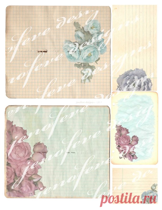 Build ~A~ Bellishment Set#3 Vintage Notebook This is an *INSTANT DOWNLOAD* Not a physical item. Build~A~Bellishments are a fun way to add interest to any scrapbooking page, junk journal pages, mini album pages, handmade cards, travelers notebooks, and the list goes on and on, without adding to much bulk to your project. Just