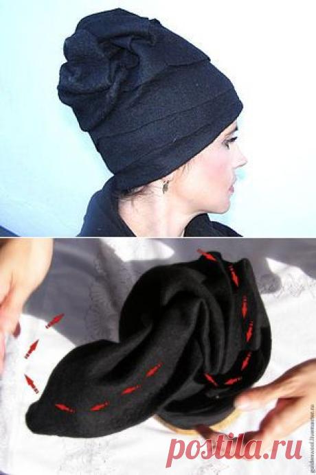 Шапочка &quot;Багира - повелительница джунглей&quot; в технике валяния