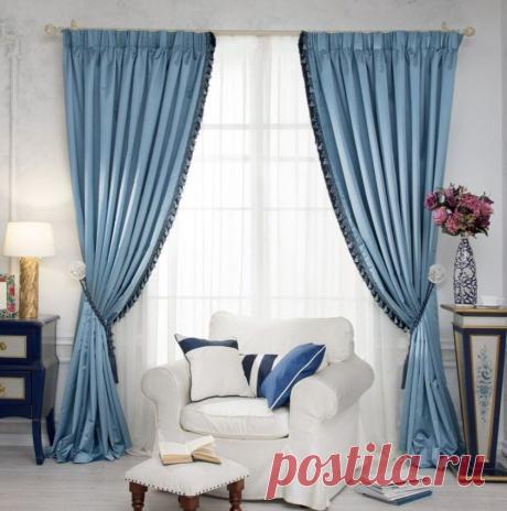 Декор штор: 120 фото лучших идей и основные варианты стильных украшений штор и гардин своими руками