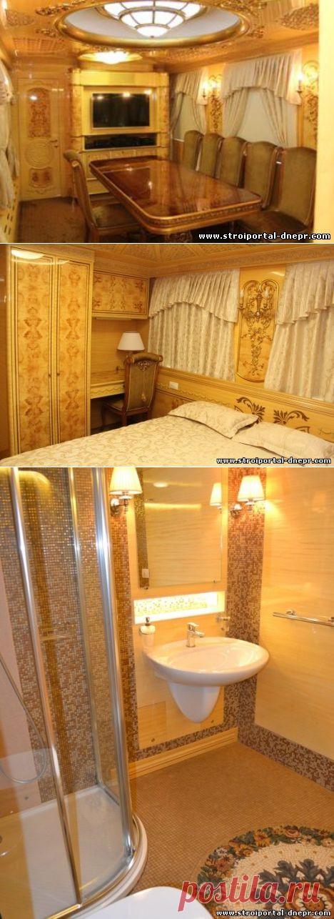 На ЖД Украины появились «золотые» вагоны (фото) - 12 Августа 2015 - Рекламно-информационный портал «Прораб Днепропетровщины