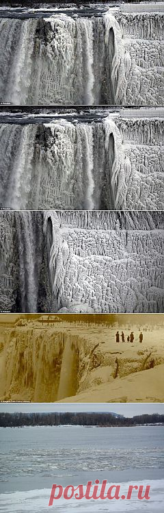 (+1) - Ниагарский водопад в оковах льда | ЛЮБИМЫЕ ФОТО