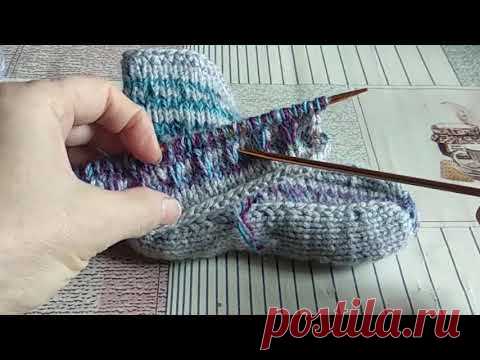 #МК #ПИНЕТКИ ДЛЯ МАЛЫША узор СНЯТЫЕ ПЕТЛИ или #ЛЕНИВЫЙжаккард - YouTube