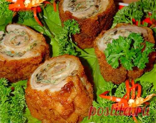 Закуска «Пеньки».