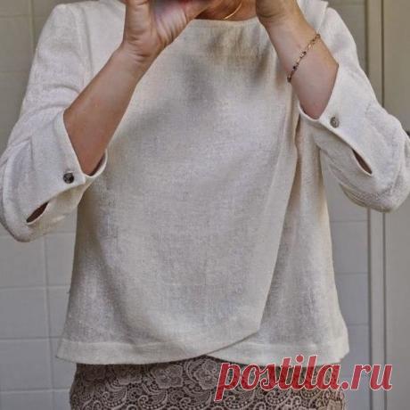 Обработка низа рукава обтачкой