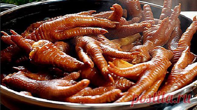 Куриные лапки — традиционное китайское блюдо | Вкусно своими руками