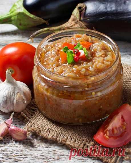 Икра из баклажанов по-балкански на зиму