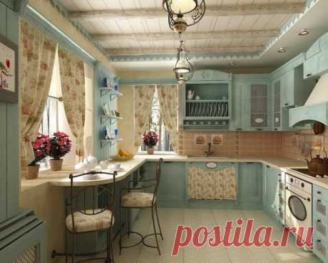 Кухня в стиле прованс