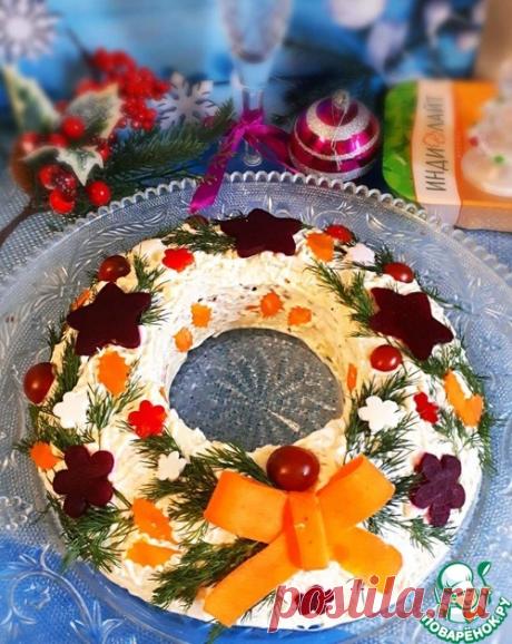 Салат "Рождественский венок" – кулинарный рецепт