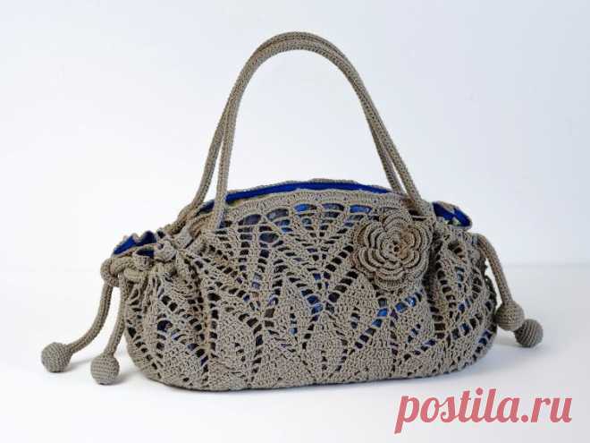 Outstanding Crochet: New project. Crochet Doily Purse. Pattern.