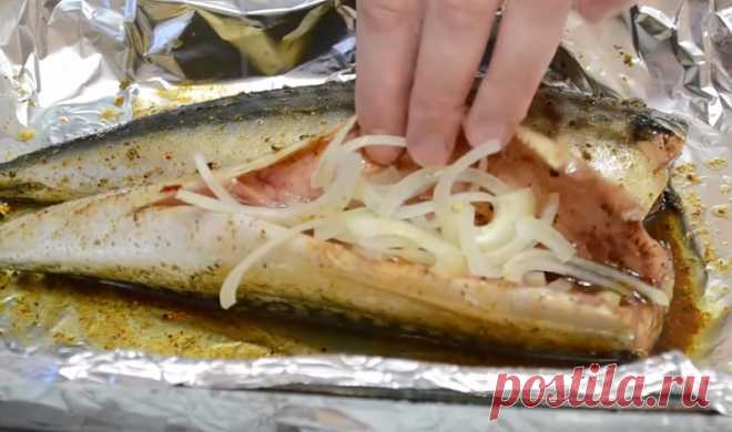 На каждый Новый год фарширую скумбрию. Получается очень вкусно: рецепт
