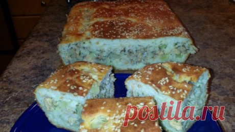 👌 Заливной пирог с рыбными консервами: просто и вкусно, рецепты с фото