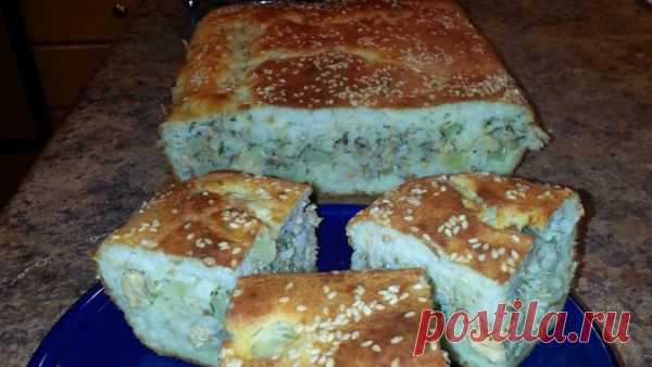 👌 Заливной пирог с рыбными консервами: просто и вкусно, рецепты с фото