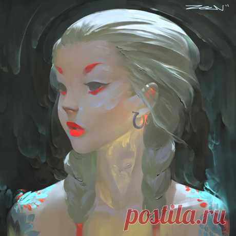 ArtStation - Portrait Practice, Zeen Chin