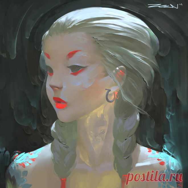 ArtStation - Portrait Practice, Zeen Chin
