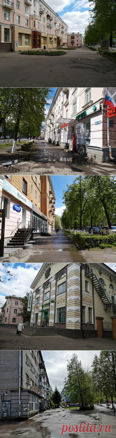 Великие Луки-город, в котором нет тротуаров