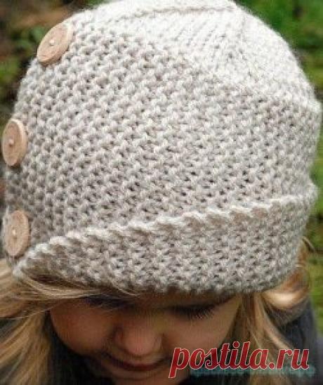 Вязание шляпки для девочки спицами - Вязание (схемы на все модели)