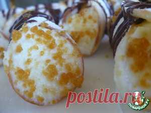 Сахарные трубочки с лимонными кристаллами - кулинарный рецепт