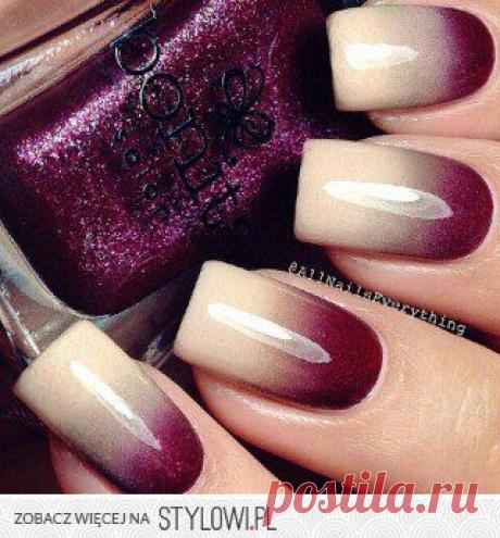 Gradient nails