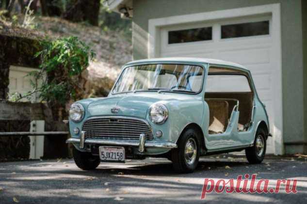 Редкий Austin Mini Beach Car 1962 был продан в США . Тут забавно !!!