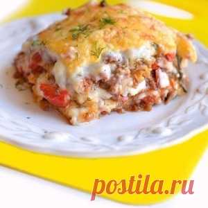ЛАЗАНЬЯ ИЗ ЛАВАША