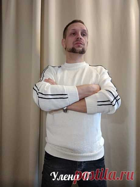 Скоро лето.Джемпер из хлопка со стрейчем.