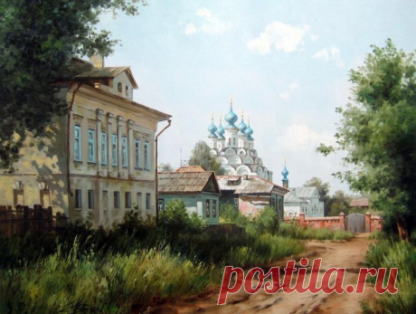 Cтаринные русские города в творчестве Ольги Ивлевой
