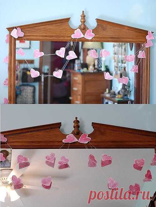 Гирлянда для швеи / Праздничный декор / Модный сайт о стильной переделке одежды и интерьера