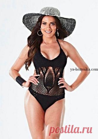 Сдельный купальник крючком схемы. Связать купальник крючком схемы Черный сдельный купальник крючком схемы. Связать купальник крючком схемы