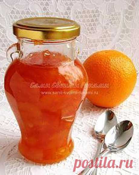 Апельсиновый джем, как приготовить - рецепт (фото) | Сами своими руками