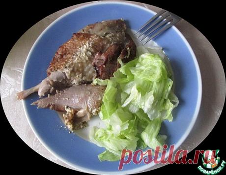 Запеченная голень индейки – кулинарный рецепт