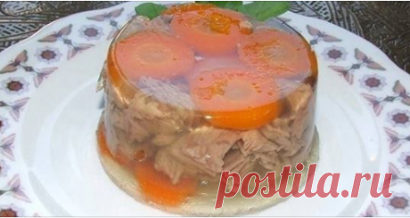 Очень вкусный свиной холодец