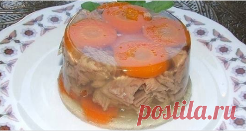 Очень вкусный свиной холодец