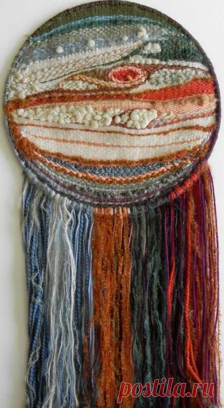 1970's Hand Woven Wall Hanging