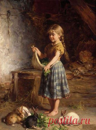 Heinrich Hirt (German,1841-1902)
