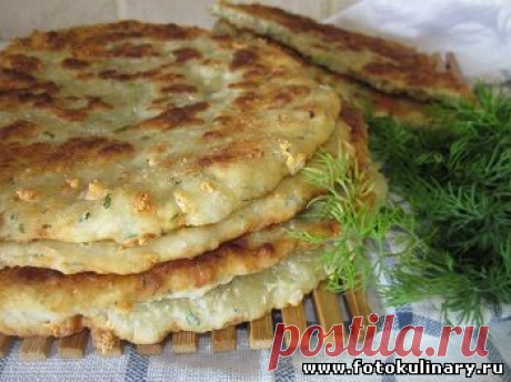 Сырные лепёшки - быстрый, аппетитный, сытный и очень вкусный перекус.