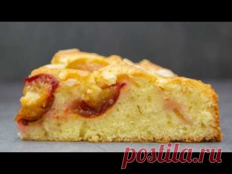 СЛИВОВЫЙ ПИРОГ! Ммм какой же он вкусный, сочный и нежный! Всё смешали и в духовку ИНГРЕДИЕНТЫ:сливочное масло - 115 гр.сахар - 160 гр.яйца - 3 шт.лимонный сок - 1 ч.л.миндальный экстракт - неск. капельмука - 190 гр.разрыхлитель - 1 ч.л.сливы - 400 гр.миндальные лепесткиВыпекаем при 180 градусах 40-45 минут.Форма на 24 см.