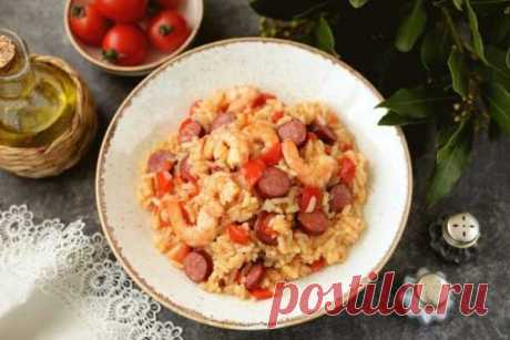 Джамбалайя с креветками | Вкусные кулинарные рецепты