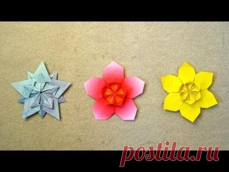Origami Instructions: Sakura Star (Ali Bahmani)