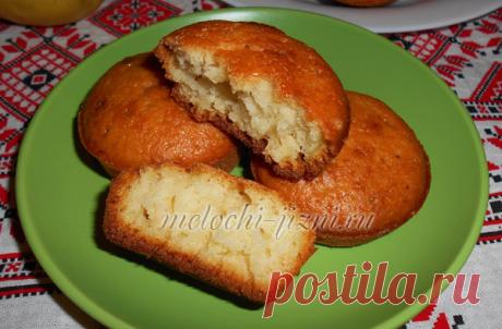 Кексы с манкой на кефире