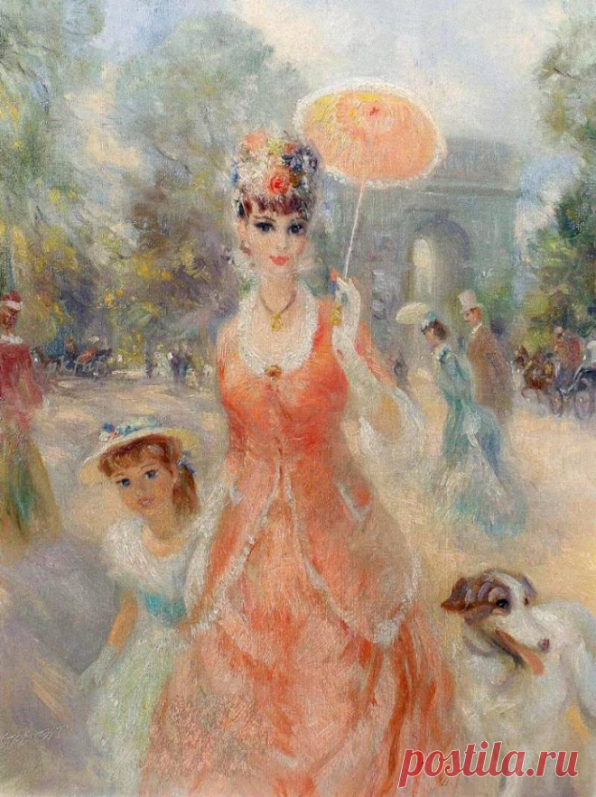 КРАСИВОЙ ЖЕНЩИНЫ ПОРТРЕТ. Художник Фредерик Джон Ллойд Стревенс