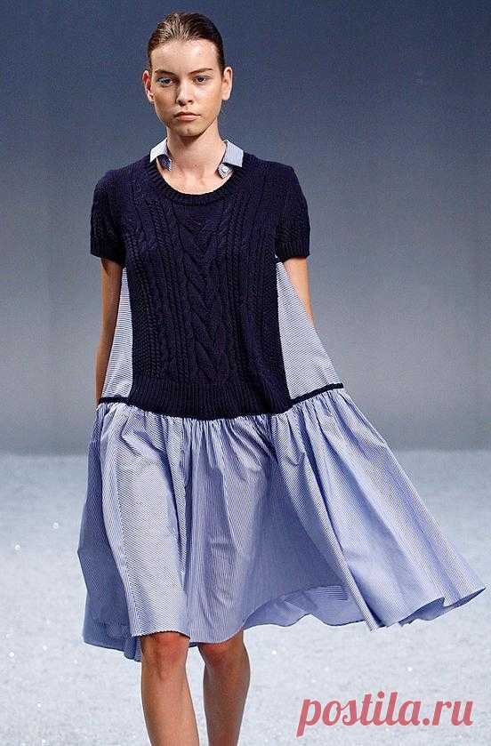 Переделки свитера в платье / Свитер / ВТОРАЯ УЛИЦА / Мода / Все идеи модных переделок и сочетаний с модного сайта SecondStreet.ru / Pinme.ru / Pinme