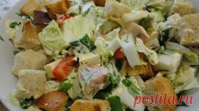 ТОП-6 Салатов с Пекинской Капустой! Именно с пекинской капустой получаются самые нежные салаты! Мы собрали для вас 6 лучших рецептов. Забирайте в коллекцию)
